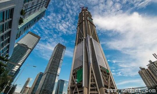 深圳最高的樓，平安大廈位居深圳十大高樓之首