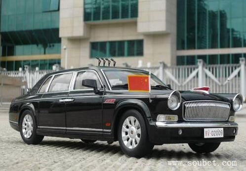 中國最貴的車，國產紅旗CA7600J防彈檢閱車
