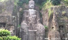 中國最大的佛像：樂山大佛閉眼流淚真相，都怪酸雨