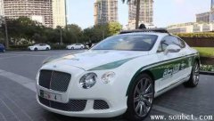賓利歐陸gt時速，世界上最豪華的警車