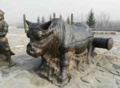 黃河鐵牛在哪里，黃河鐵牛為什么不生銹