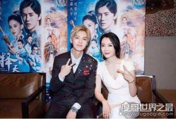 陳數是鹿晗的什么人，劇中是母子私下是姐弟關系