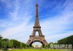 埃菲爾鐵塔有多高，高達324米(1889年建成時是世界最高建筑物)