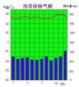 熱帶雨林氣候的成因，主要受太陽輻射的影響