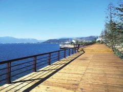 撫仙湖時光棧道在哪里，位于撫仙湖東岸大灣村附近
