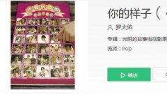 我聽到遠處傳來誰的聲音是什么歌，歌名叫做《你的樣子》