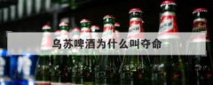 烏蘇啤酒為什么叫奪命，一瓶烏蘇等于多少雪花
