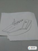 兒童航空母艦怎么畫，兒童畫航空母艦繪畫大全