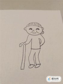 簡筆畫老奶奶的畫法，簡筆畫奶奶簡單又好看