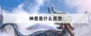 神獸是什么意思，說一個人是神獸什么意思