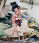 閉月羞花閉月指的是誰，是三國時期歌妓貂嬋的代稱
